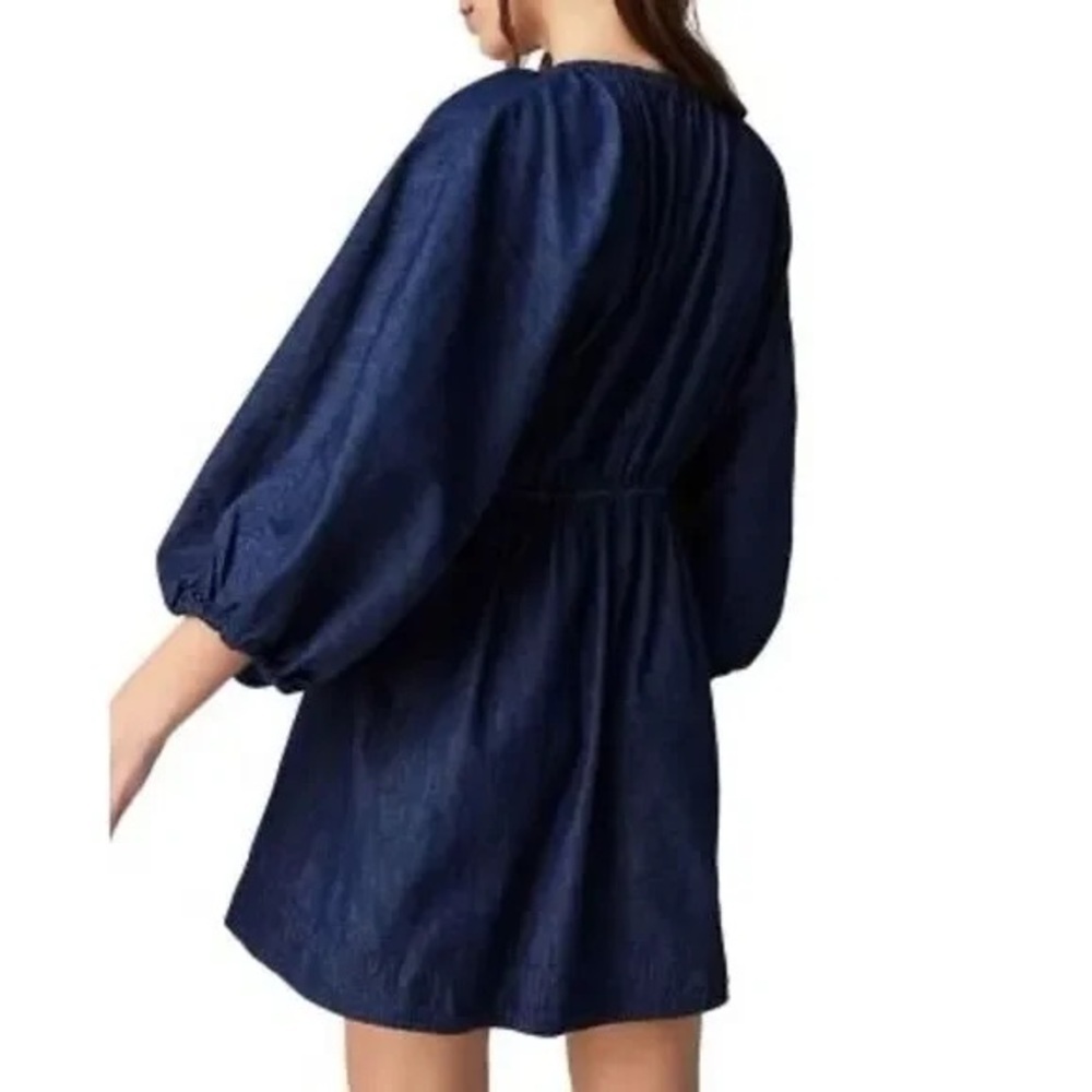 Free People Portia Denim Mini dress size XS - Picture 5 of 11